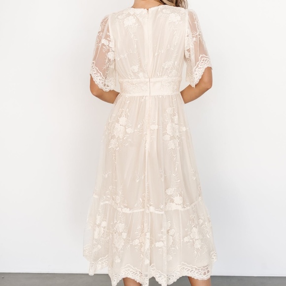 Baltic Born Clarisa Lace Midi Dress | Vintage Cream Size XS - brand new! - Picture 4 of 7